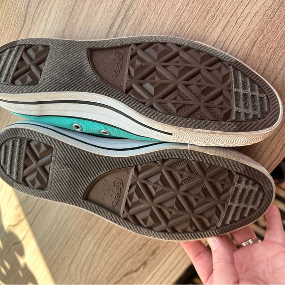 Converse Turquoise All Star Sneakers - Picture 4 of 7